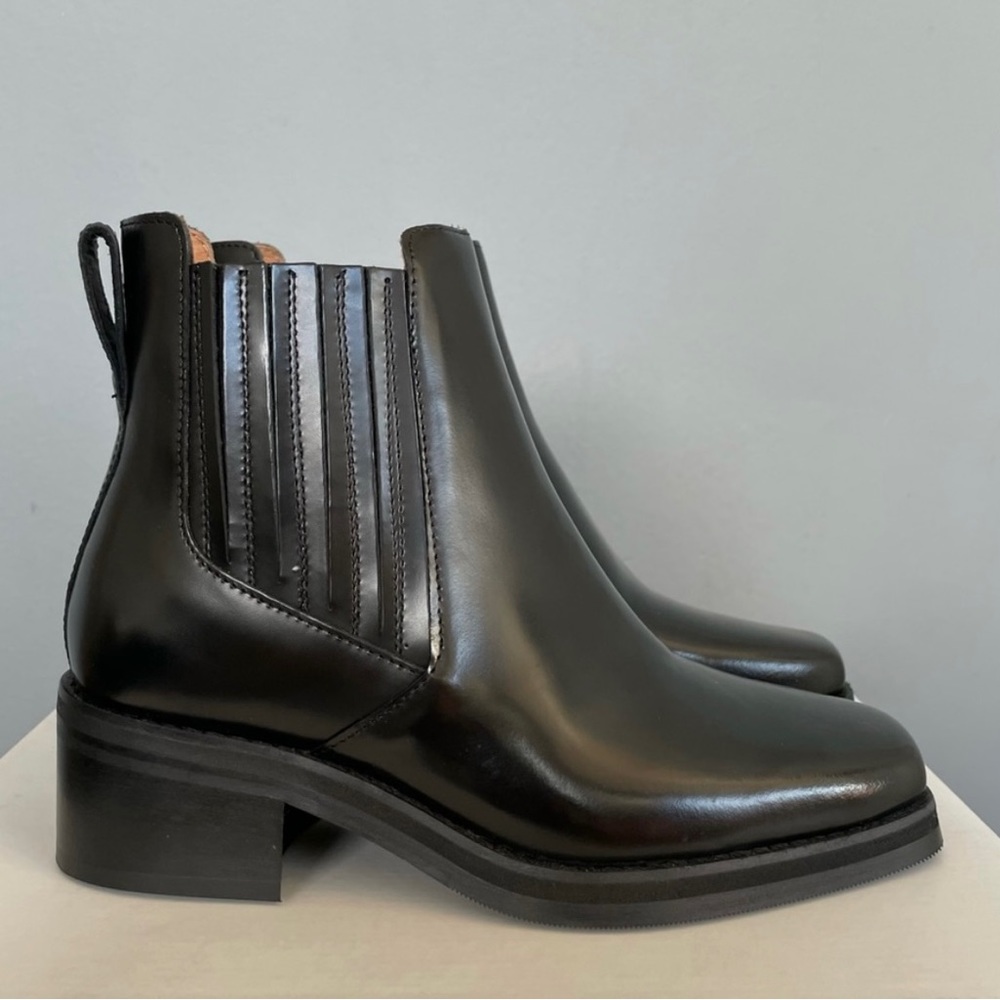 & Other Stories Squared Toe Bootie